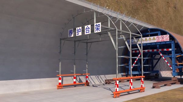 塔城隧道施工动画制作公司 - 隧道施工工艺和施工方法 - 隧道施工汇报动画视频 - bim 工程施工动画